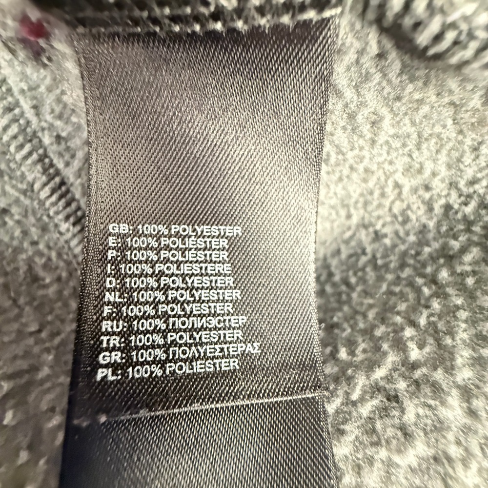 The North Face 1/4 Zip Fleece Sweater Pullover Womens Small Gray - Picture 8 of 12